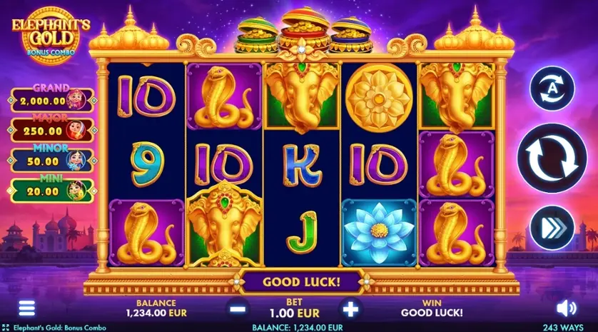 Elephant's Gold Bonus Combo by NetGame